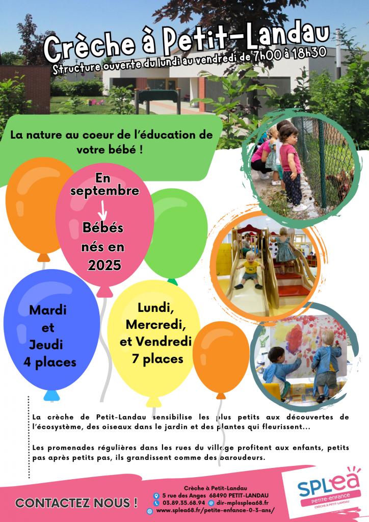 AFFICHE CRECHE